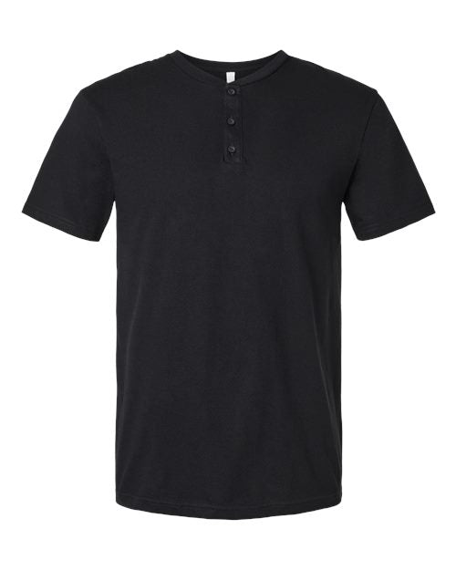 Unisex CVC Henley Tee
