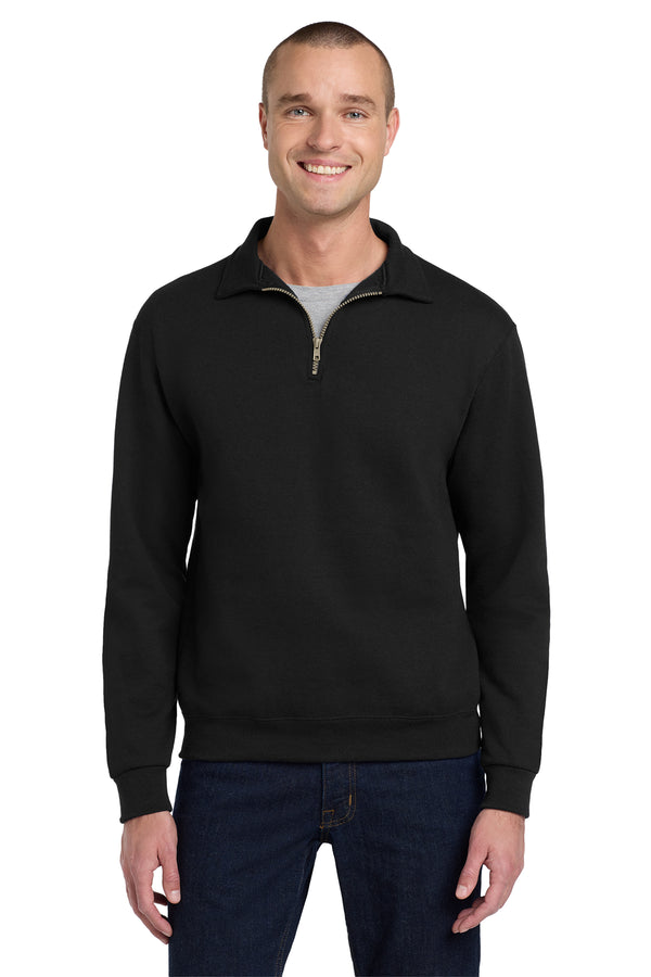 Jerzees® Super Sweats® NuBlend® 1/4-Zip Sweatshirt with Cadet Collar