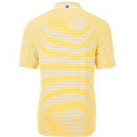 Virtue Eco Pique Stripe Recycled Mens Polo