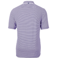 Virtue Eco Pique Stripe Recycled Mens Polo