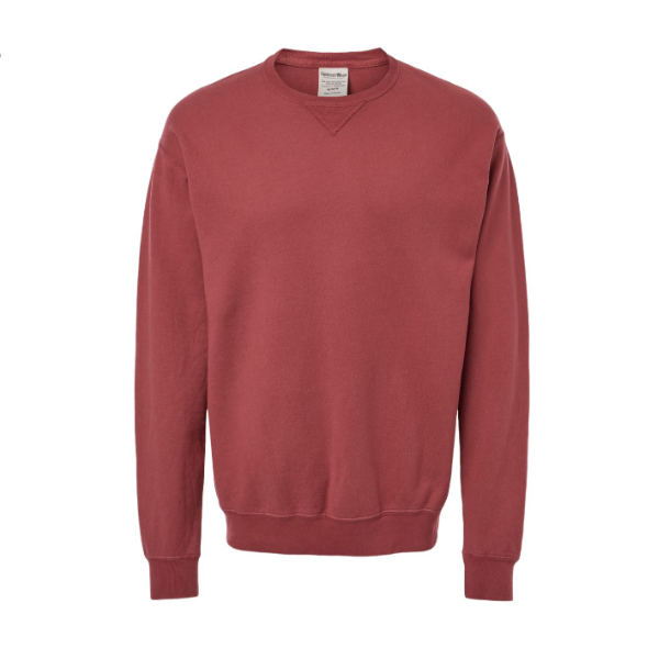 Garment Dyed Unisex Crewneck Sweatshirt