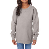 Youth Garment-Dyed Crewneck Sweatshirt