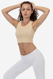 Sporty Baby Rib Crop Tank