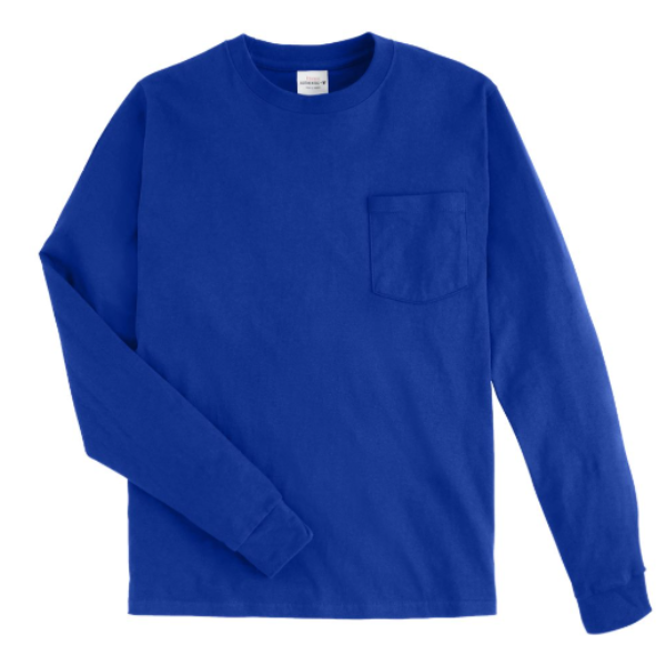 Authentic Long Sleeve Pocket T-Shirt - The Collegiate Lineup