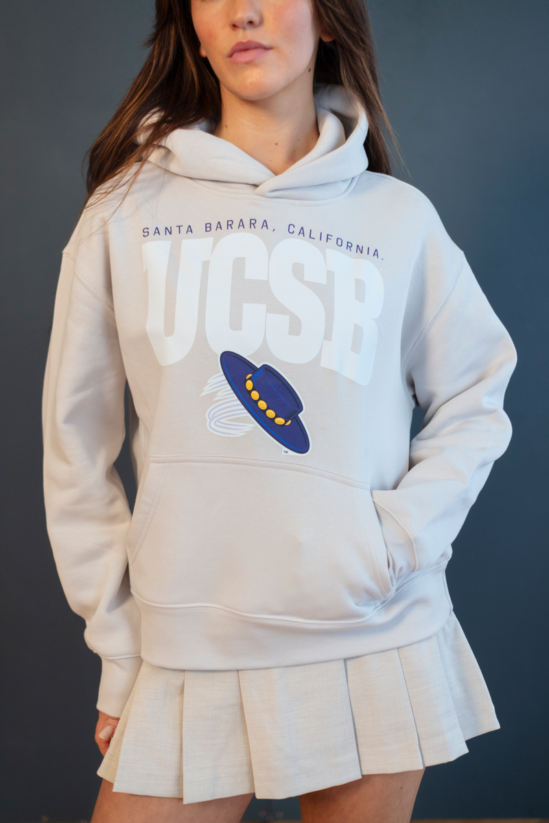 UC Santa Barbara Faded Varsity Hoodie