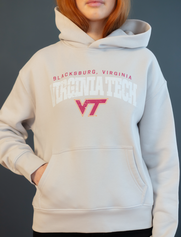 Virginia Tech Faded Varsity Hoodie