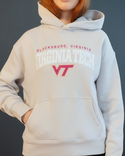 Virginia Tech Faded Varsity Hoodie