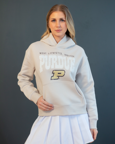 Purdue University Faded Varsity Hoodie