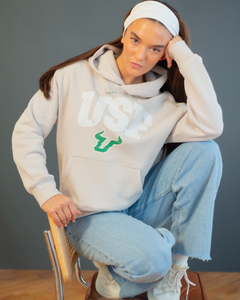 University of South Florida Faded Varsity Hoodie