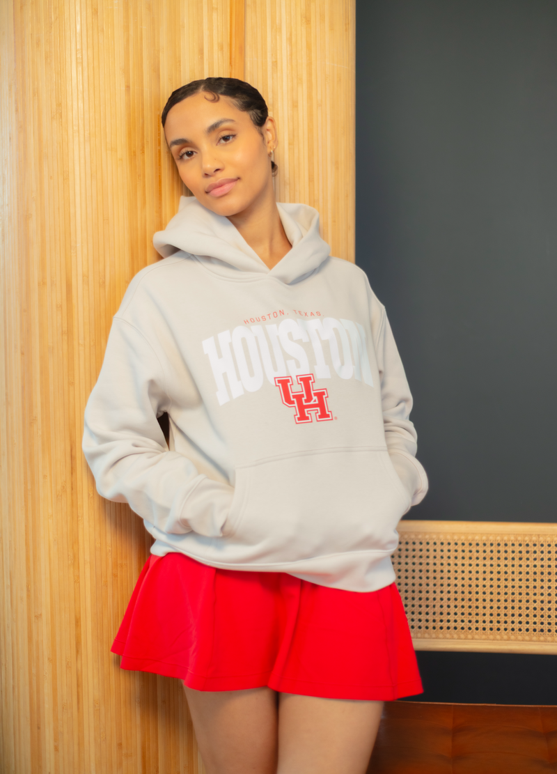 University of Houston Faded Varsity Hoodie - The Collegiate Lineup