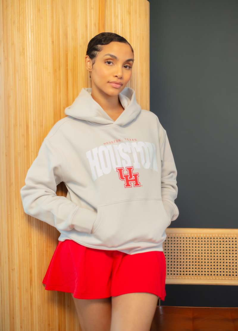 University of Houston Faded Varsity Hoodie - The Collegiate Lineup