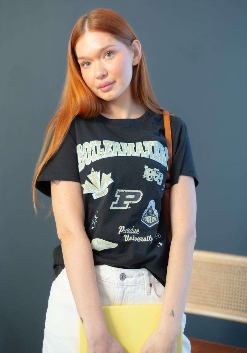 Purdue University Nightshift Tee - The Collegiate Lineup