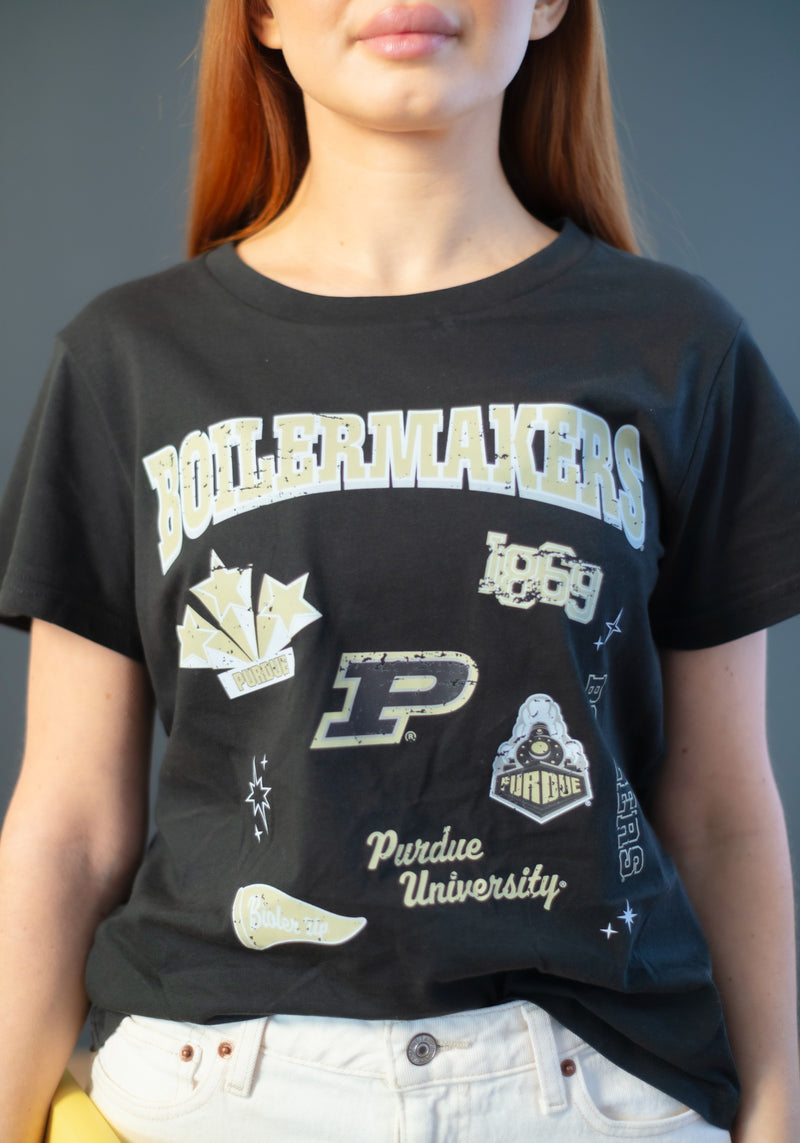 Purdue University Nightshift Tee - The Collegiate Lineup