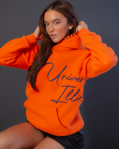 University of Illinois Detail Hoodie