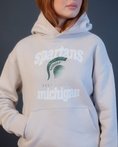 Michigan State University Faded Varsity Hoodie