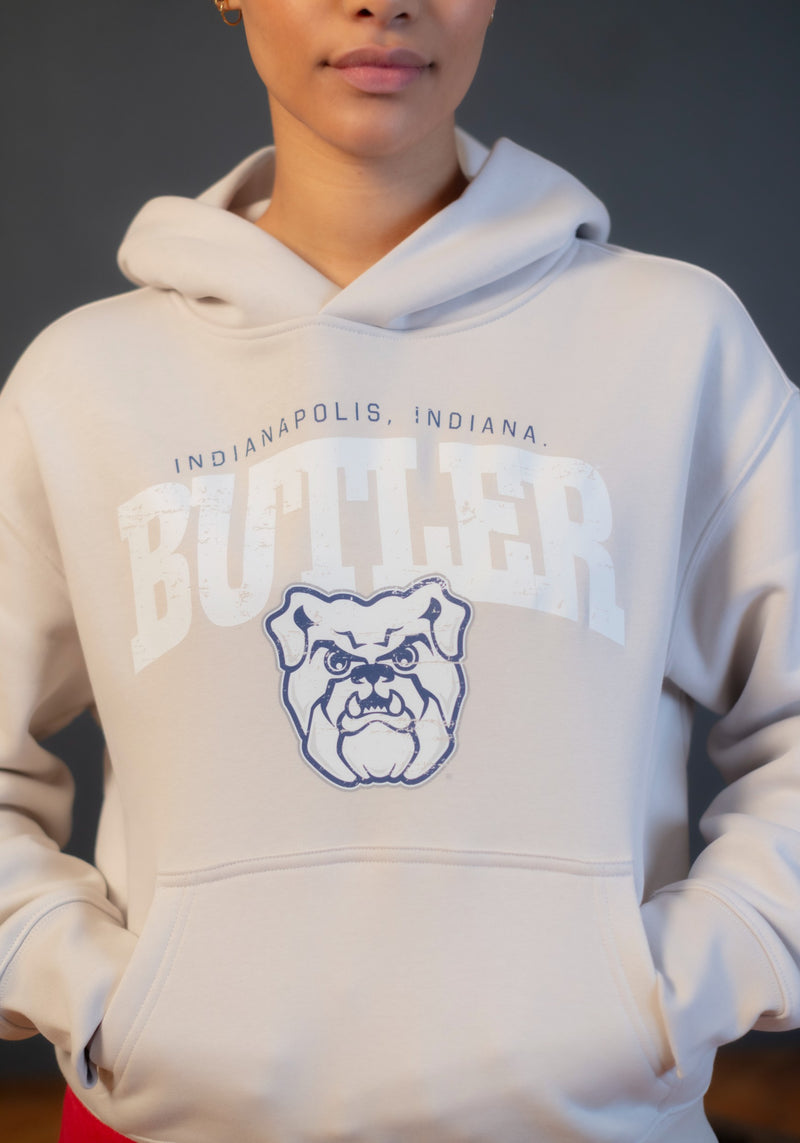 Butler University Faded Varsity Hoodie - The Collegiate Lineup