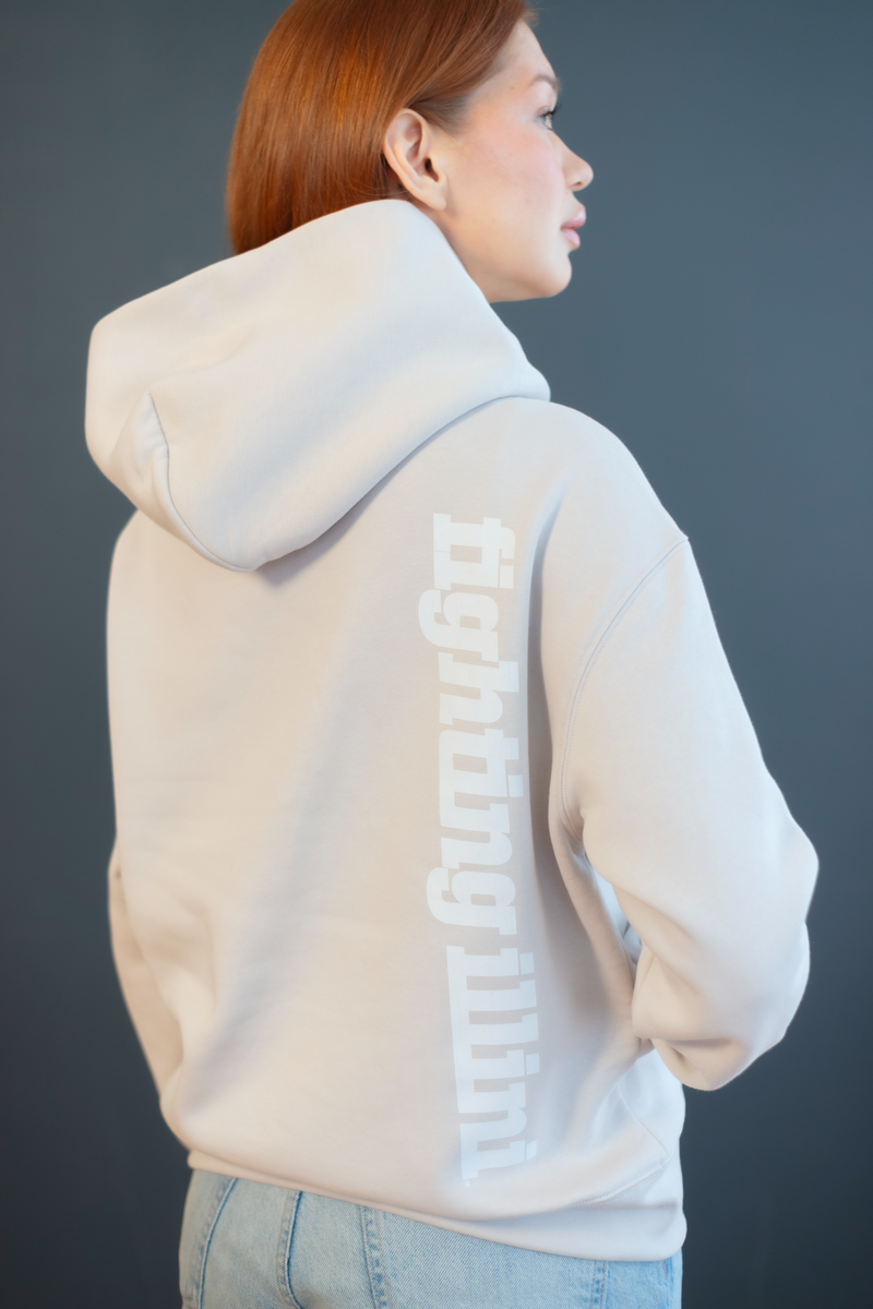 University of Illinois Faded Varsity Hoodie