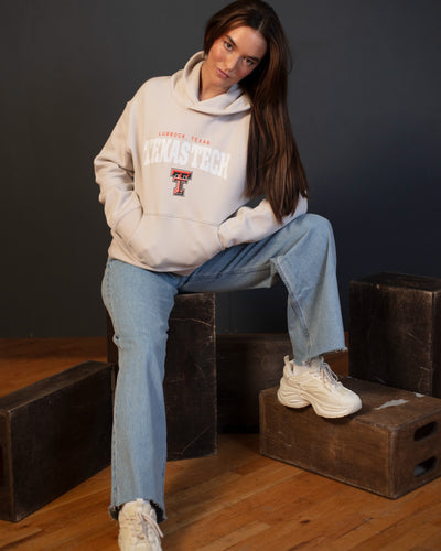 Texas Tech University Faded Varsity Hoodie