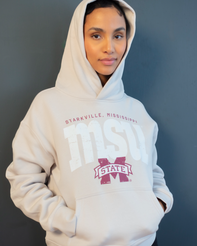 Mississippi State University Faded Varsity Hoodie