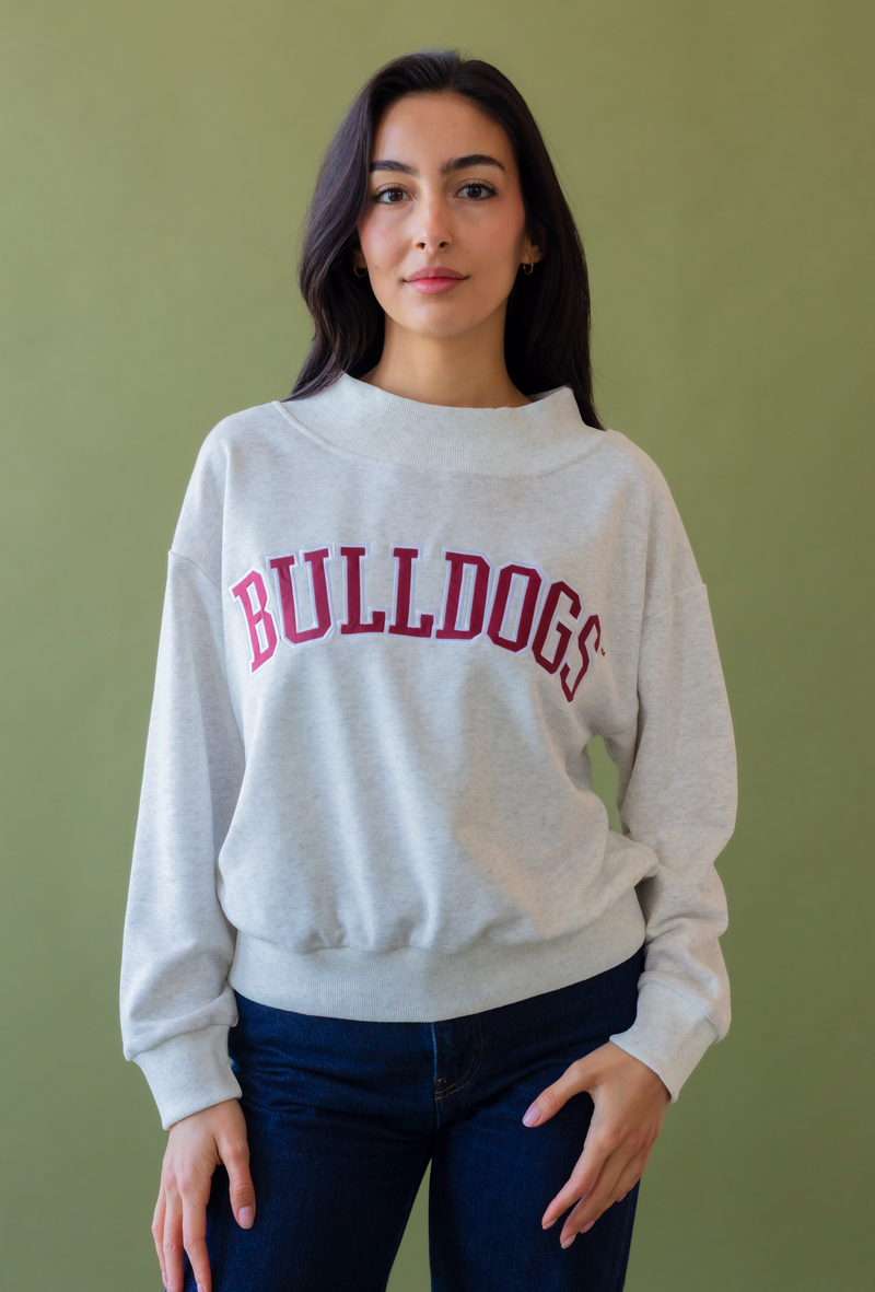 College Mockneck Sample