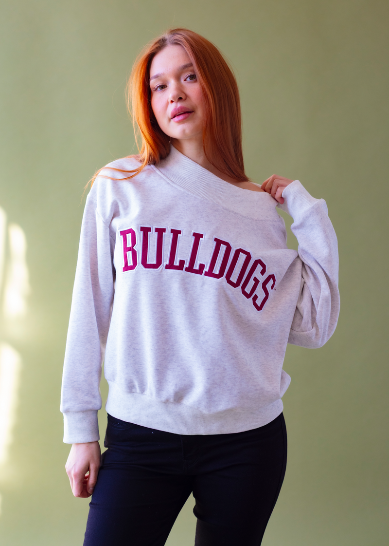 College Mockneck Sample