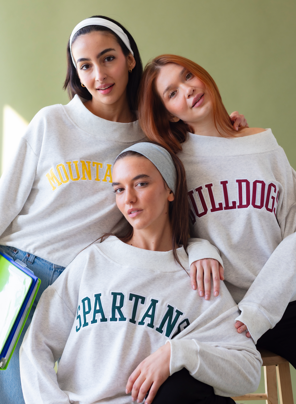 College Mockneck Sample