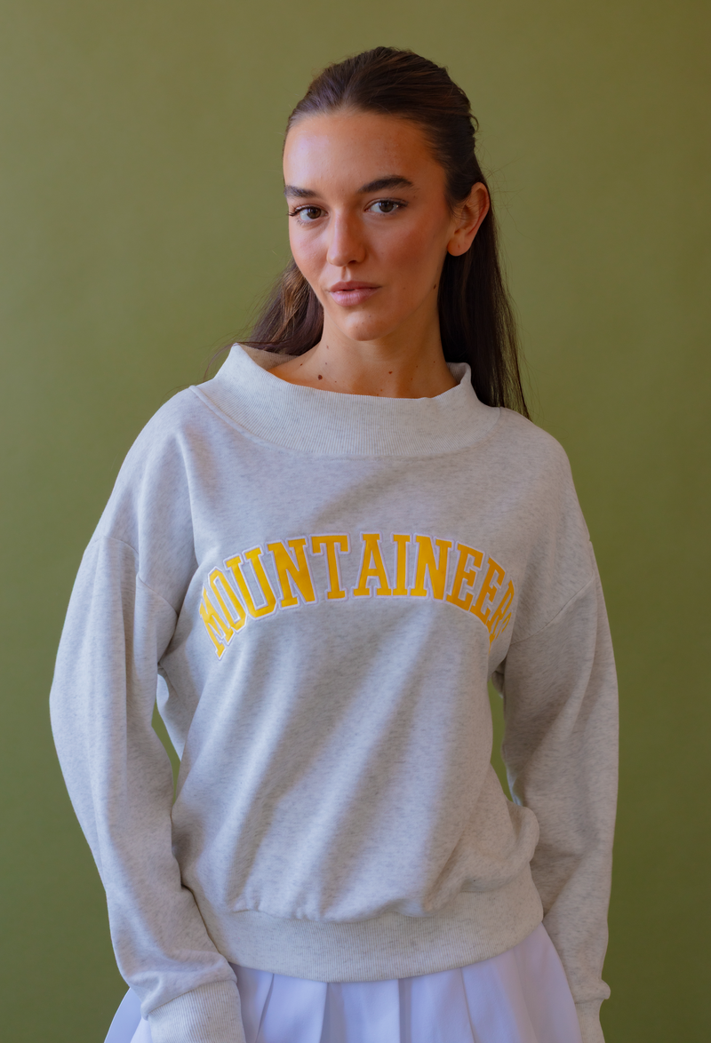 College Mockneck Sample