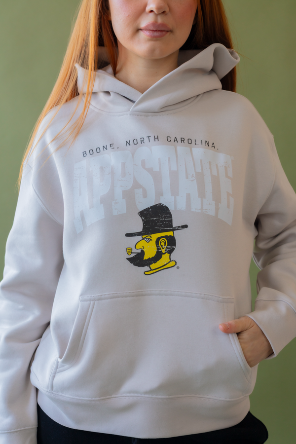 Appalachian State University Faded Varsity Hoodie