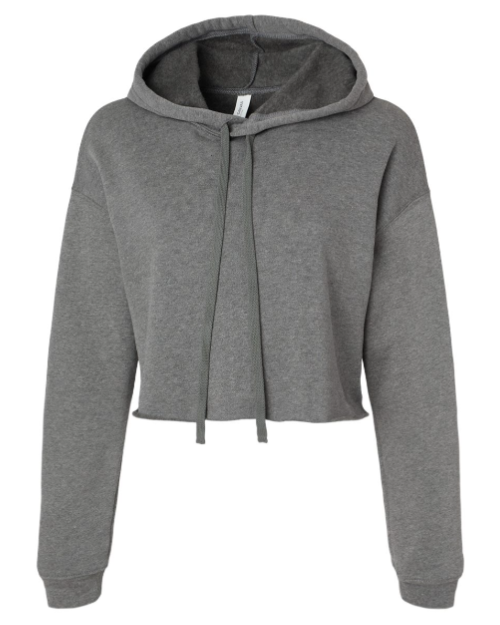 Women's Cropped Fleece Hoodie