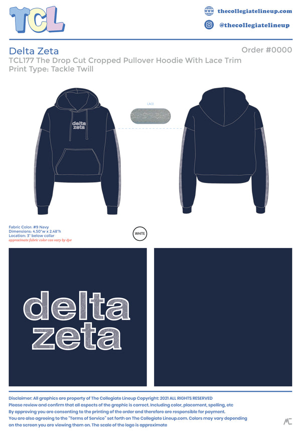Delta Zeta Orlando Conference Blue Set TOP