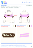Delta Zeta Orlando Conference - Supplies Quarter Zip Individual Shipping