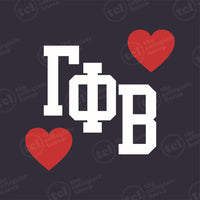 Gamma Phi Beta Heart Wordmark – 2097