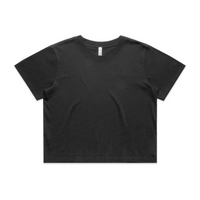 Wo's Heavy Faded Crop Tee