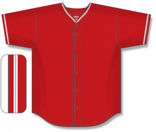 Full Button Baseball Jerseys