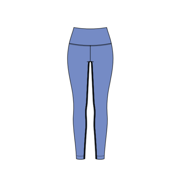 Women’s High Rise Classic Legging featuring a 28" inseam