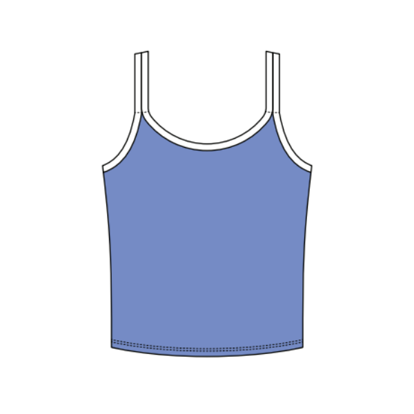 Women’s Active Double Strap Cami Scoop Neck Tank
