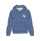 Blue Daisy Hoodie