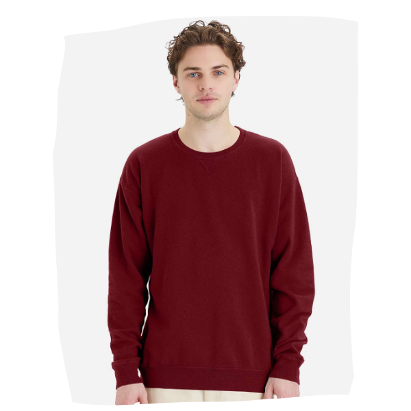 Garment Dyed Unisex Crewneck Sweatshirt