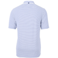Virtue Eco Pique Stripe Recycled Mens Polo