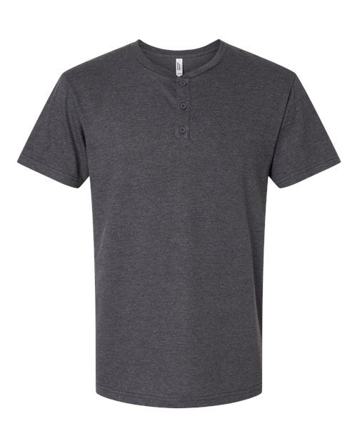 Unisex CVC Henley Tee