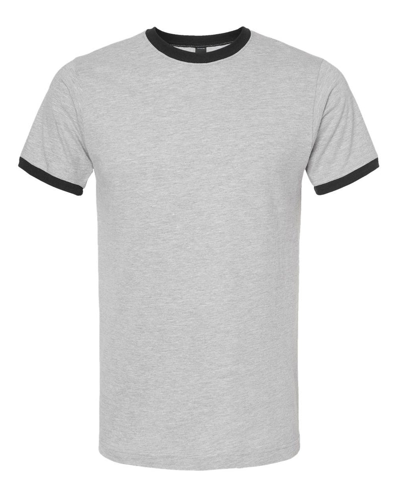 Unisex Fine Jersey Ringer T-Shirt