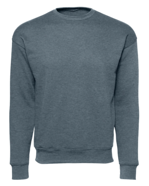 Unisex Sponge Fleece Drop Shoulder Crewneck Sweatshirt - The Collegiate Lineup
