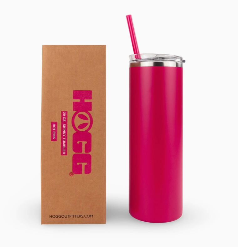 20oz Powder Coated Skinny Tumbler