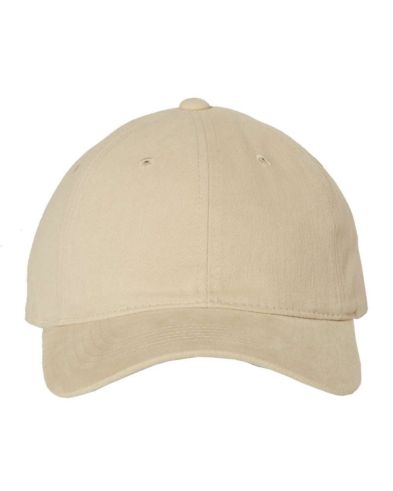 Heavy Brushed Twill Unstructured Cap