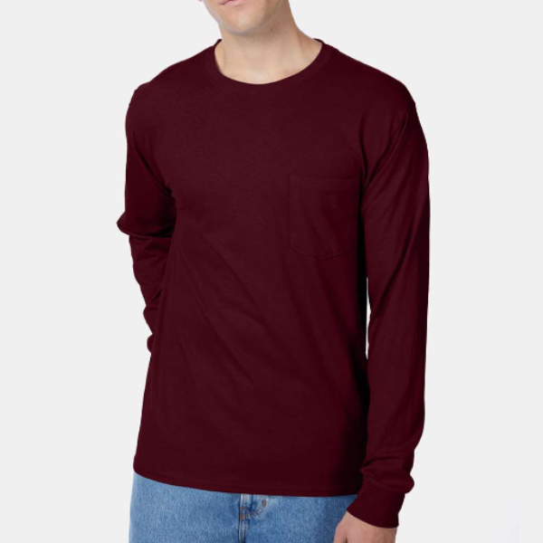 Authentic Long Sleeve Pocket T-Shirt - The Collegiate Lineup