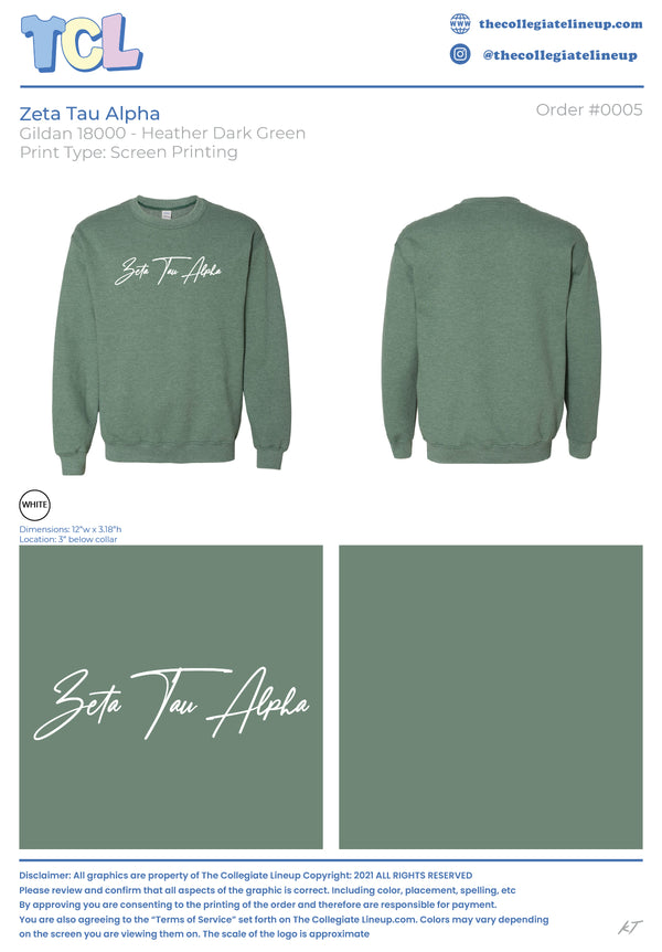 Zeta Glass Factory Crewneck