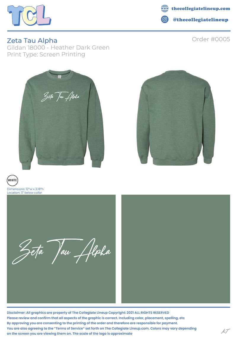 Zeta Glass Factory Crewneck