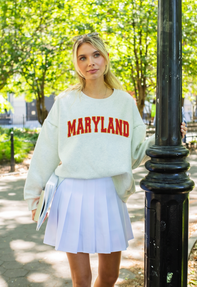 University of Maryland Fleece Crewneck