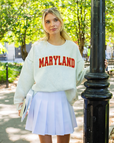 University of Maryland Fleece Crewneck