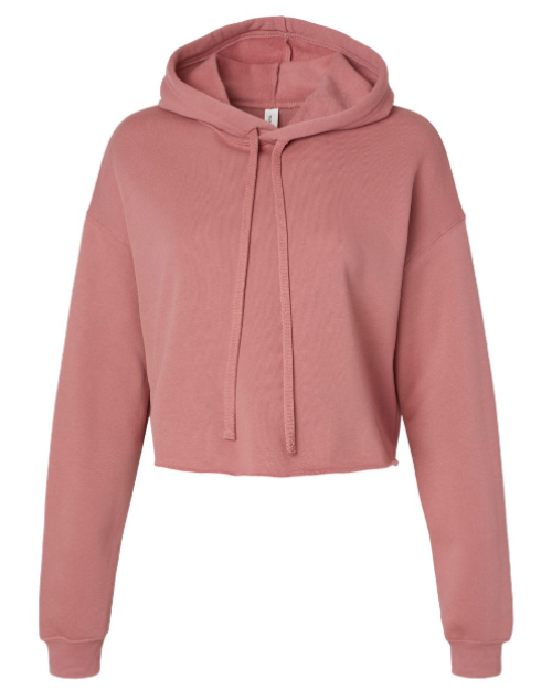 Women's Cropped Fleece Hoodie